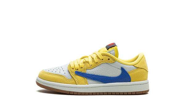 Jordan 1 Retro Low OG SP Travis Scott Canary (TD) جوردان 1 ريترو لو أو جي إس ترافيس سكوت كناري تي دي