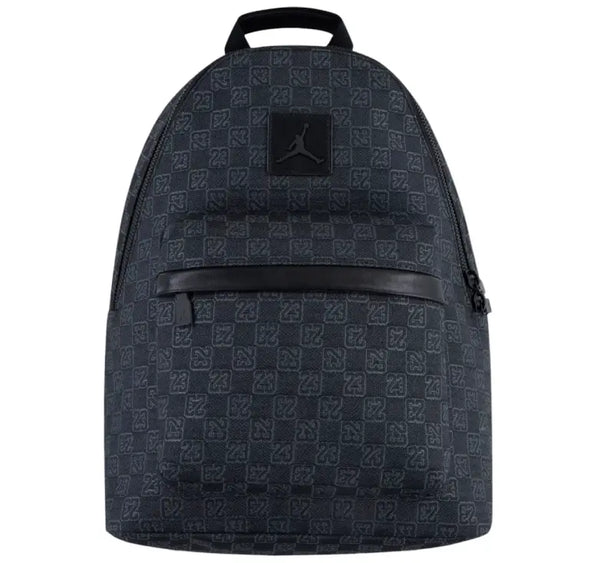 JORDAN MONOGRAM BACKPACK BLACK جوردان شنطة ظهر مونوجرام أسود