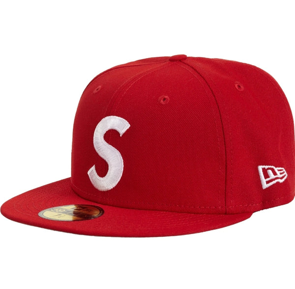 Supreme Jesus Piece S Logo New Era 59Fifty Hat Red