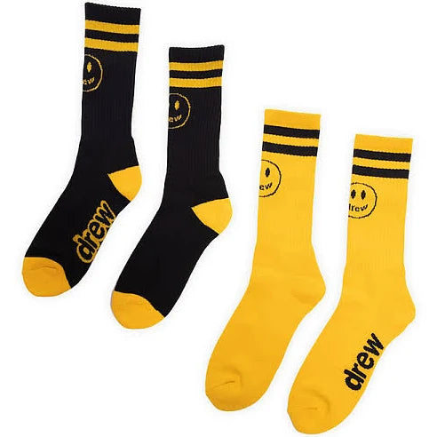 درو هاوس التميمة الجوارب المخططة  Drew House mascot stripe socks