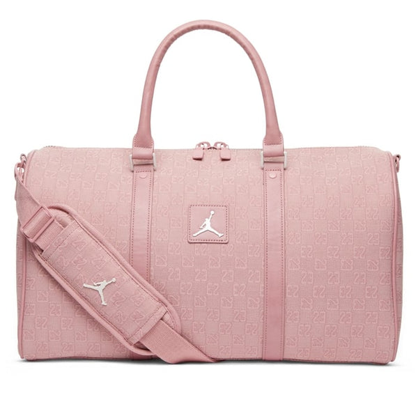 Jordan Monogram Duffle Bag Pink جوردان حقيبة واق من المطر بلون وردي