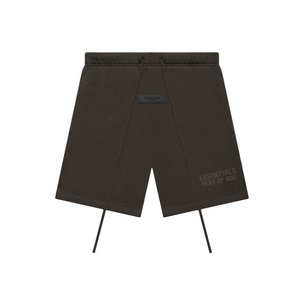 Fear of God Essentials Shorts Off Black الخوف من الله أساسيات شورت أوف بلاك