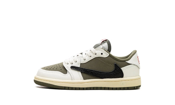 Jordan 1 Retro Low OG SP Travis Scott Olive PS جوردان 1 ريترو لو أو جي إس ترافيس سكوت أوليف PS