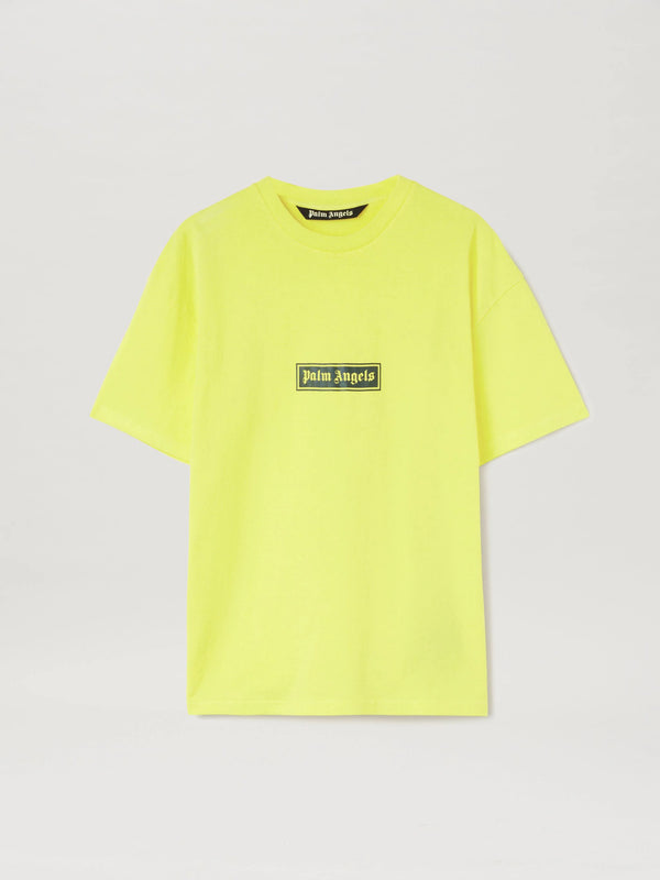 Palm angels bx logo tee Yellow