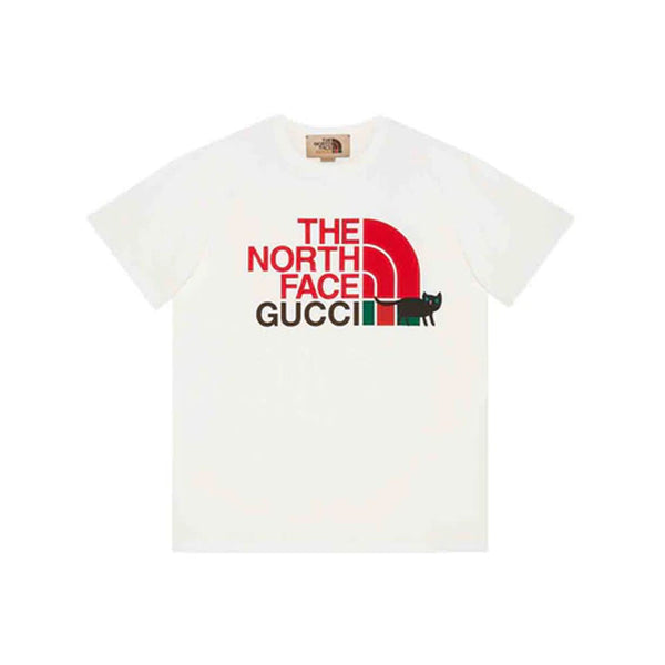 Gucci X The North Face T-Shirt Off-White غوتشي إكس تي شيرت ذا نورث فيس أوف وايت