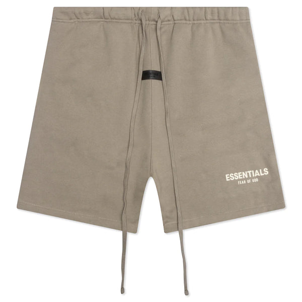 Essentials shorts Desert Taupe شورت أساسي رمادي داكن صحراوي