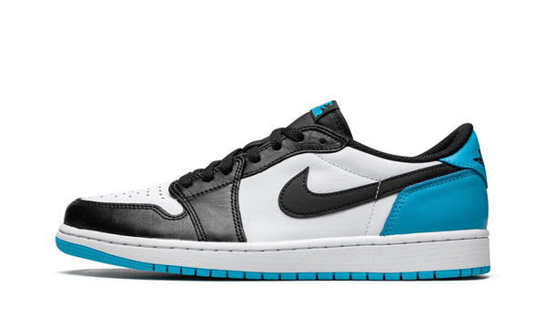 Jordan 1 Retro Low OG Black Dark Powder Blue جوردان 1 ريترو لو أو جي أسود داكن بودرة أزرق