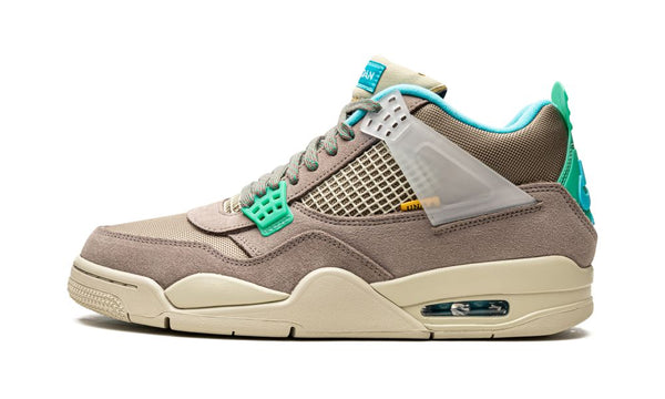 Union x Air Jordan 4 Taupe Haze يونيون × اير جوردان 4 رمادي داكن الضباب