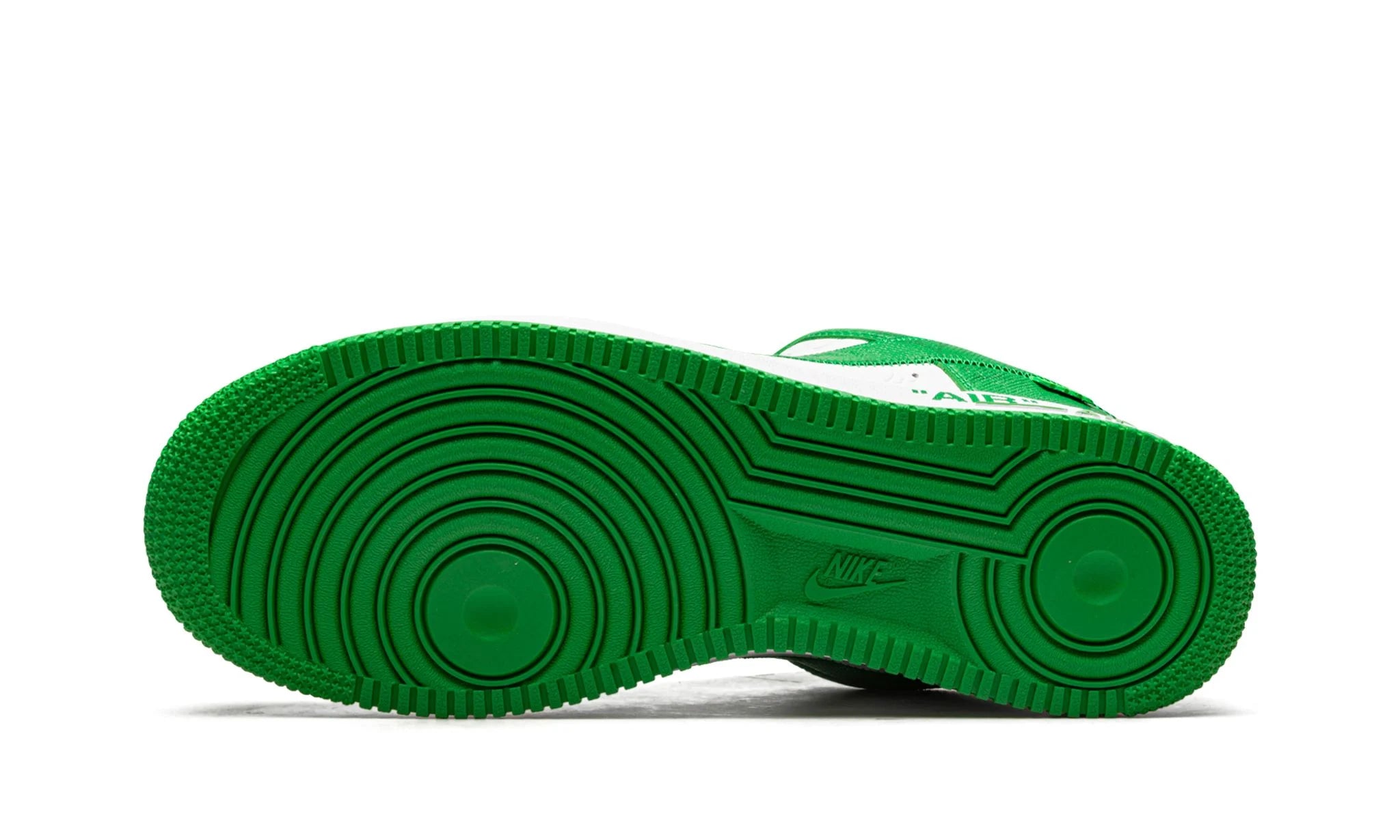 Louis Vuitton Nike Air Force 1 Low By Virgil Abloh White Green لويس فويتون اير فورس 1 لو بواسطة فيرجيل أبلوه أبيض أخضر
