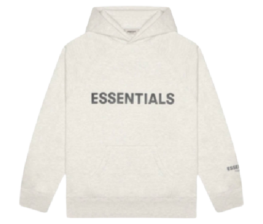 ESSENTIALS Hoodie Oatmeal ESSENTIALS هوديي دقيق الشوفان