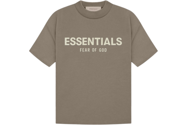 Essentials Kids Tee Desert Taupe أساسيات الأطفال تي شيرت ديزرت تاوب