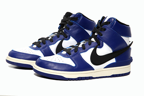 Nike Dunk High AMBUSH Deep Royal دونك هاي كمين ديب رويال