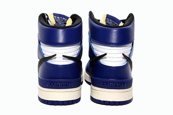 Nike Dunk High AMBUSH Deep Royal دونك هاي كمين ديب رويال