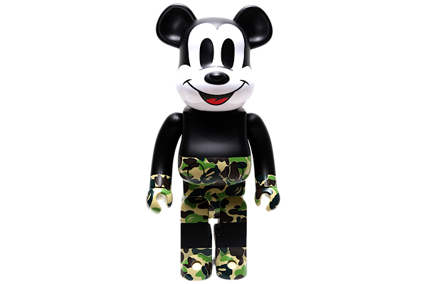 Bearbrick BAPE Mickey Mouse بيربريك بابي ميكي ماوس