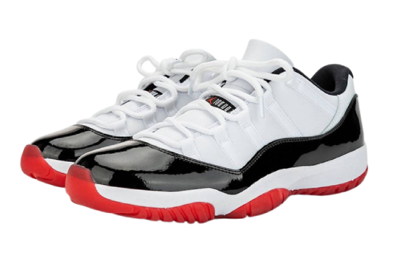 Jordan 11 Retro Low Concord Bred (GS) الأردن 11 ريترو لو كونكورد ولدت (GS)