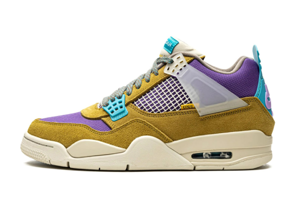 AIR JORDAN 4 RETRO SP Union 30th Anniversary Desert Moss طيران الأردن 4 ريترو إس بي يونيون الذكرى 30 طحلب الصحراء