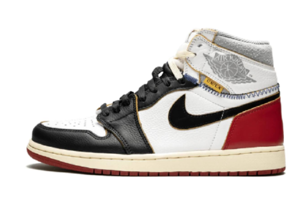 Jordan 1 Retro High Union Black Toe الأردن 1 ريترو هاي يونيون بلاك تو