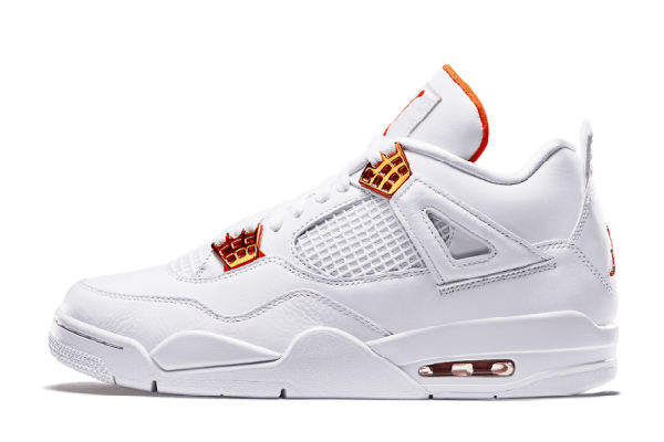 Jordan 4 Retro Metallic Orange جوردان 4 ريترو ميتاليك برتقالي