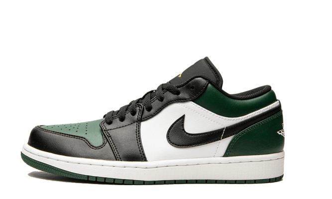 Jordan 1 Low Green Toe 553558-371 الأردن 1 إصبع أخضر منخفض 553558-371