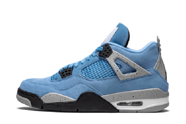 AIR JORDAN 4 RETRO University Blue طيران الأردن 4 ريترو جامعة أزرق