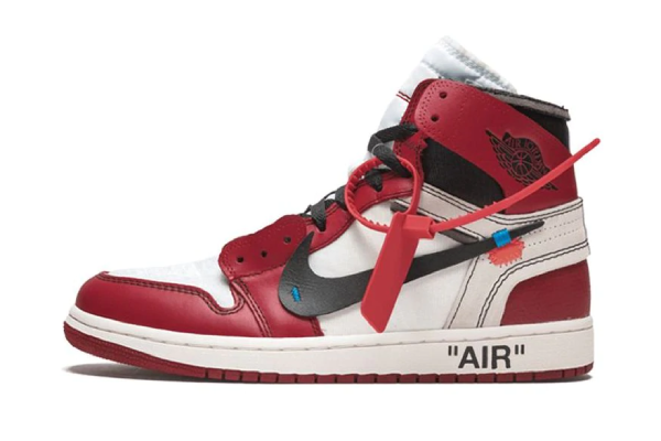 The 10: Air Jordan 1 Off-White Chicago ال 10: اير جوردان 1 أوف وايت شيكاغو