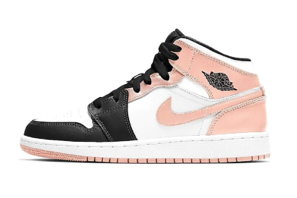 Jordan 1 Mid Arctic Orange Black Toe (GS) الأردن 1 منتصف القطب الشمالي البرتقالي الأسود اصبع القدم (GS)