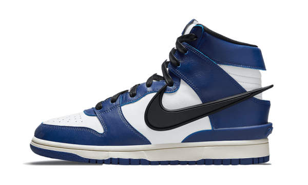 Nike Dunk High AMBUSH Deep Royal دونك هاي كمين ديب رويال