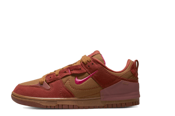 Nike Dunk Low Disrupt 2 Desert Bronze Pink Prime (W) دانك لو ديبليت 2 ديزرت برونز وردي برايم (W)