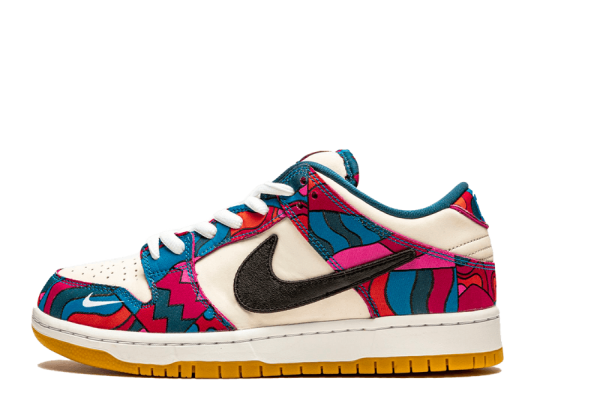 Nike SB Dunk Low Pro Parra Abstract Art SB دونك لو برو بارا الفن التجريدي