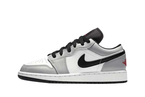 Jordan 1 Low Light Smoke Grey (GS) جوردان 1 ضوء منخفض رمادي دخاني (GS)